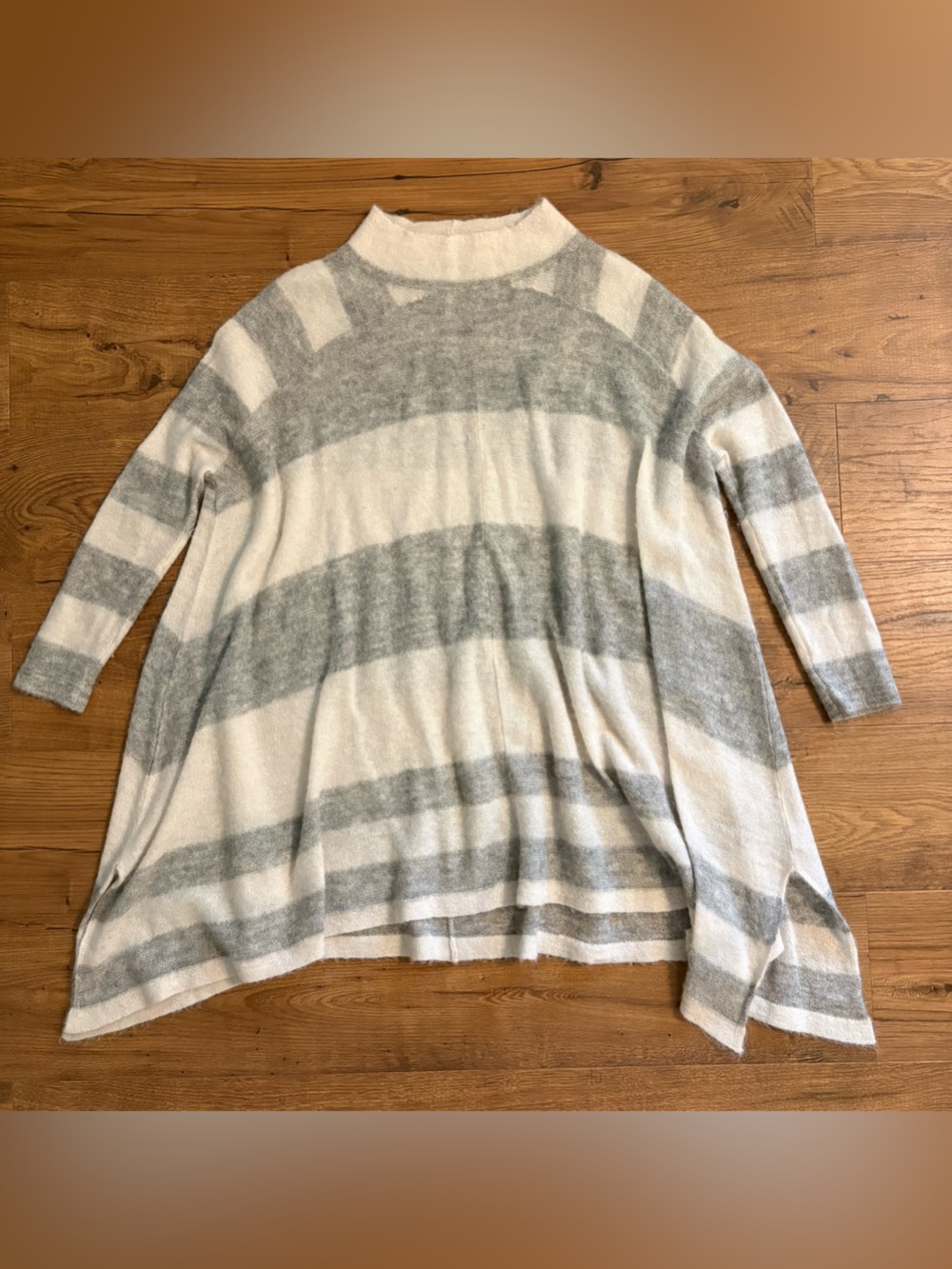 Free People Lafayette Alpaca Poncho Sweater